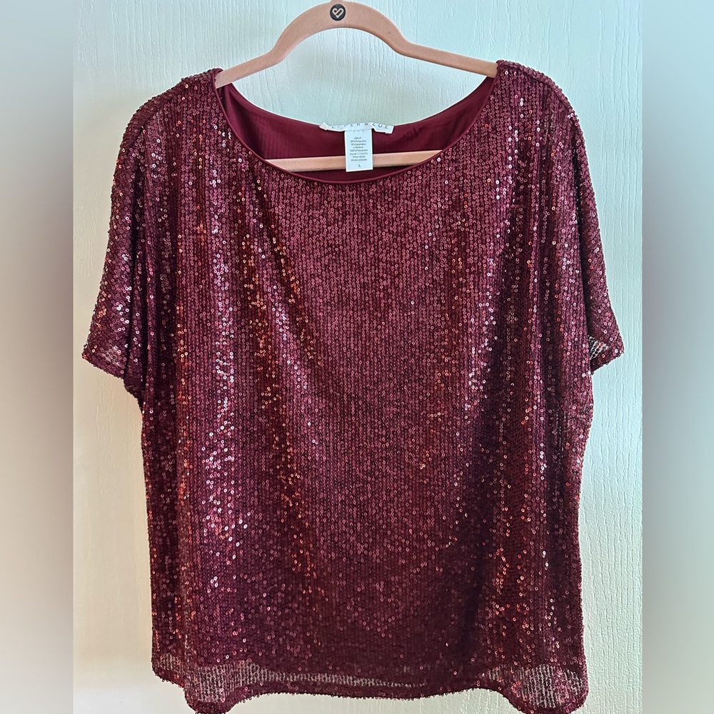 Sequin top